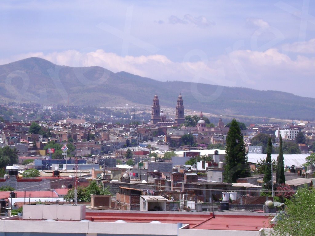 Panorámica Morelia desde Puente ITM