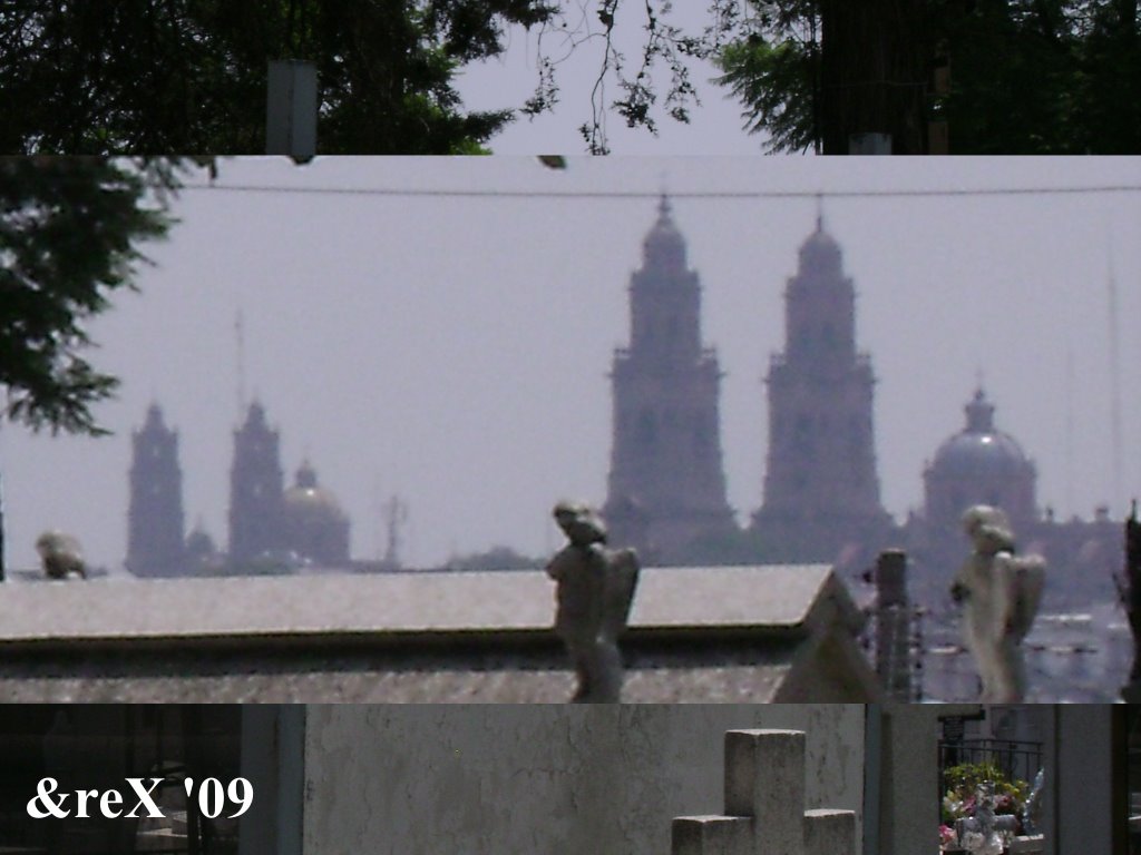 Catedral y San José desde el panteón civil