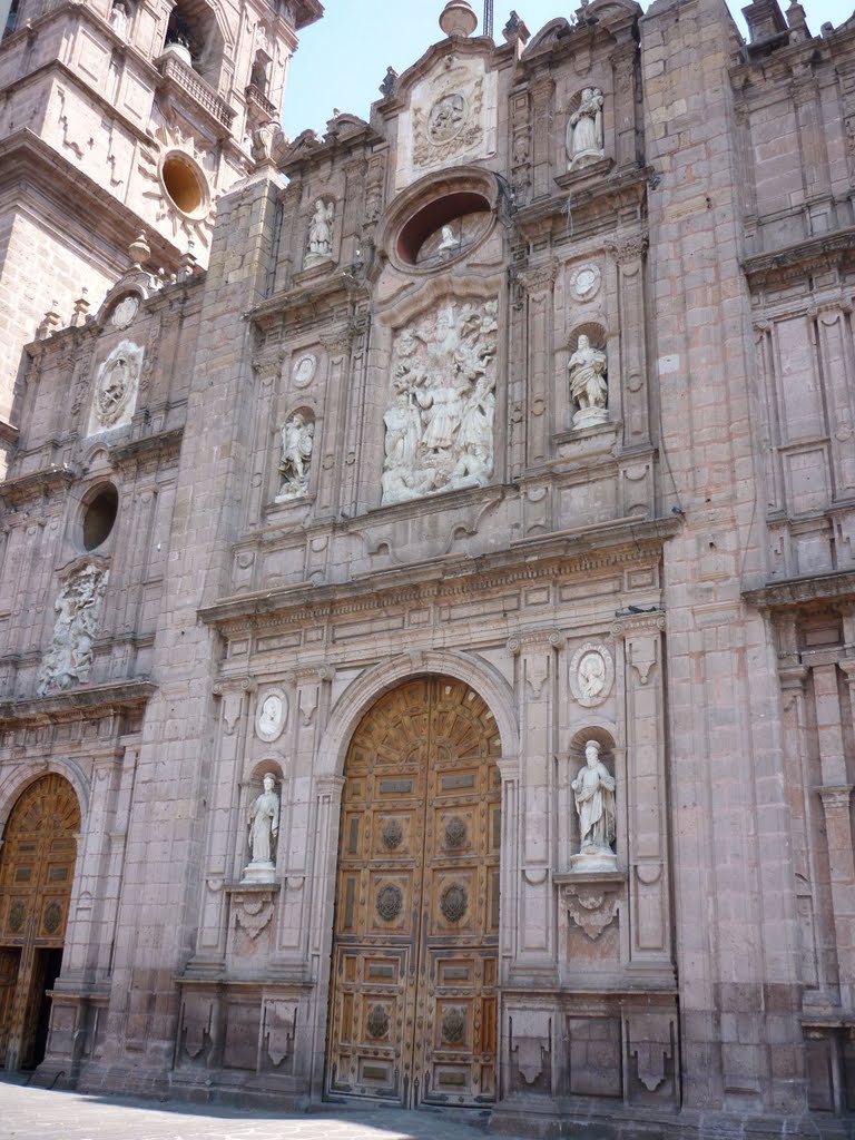 Fachada de la Catedral de Morelia
