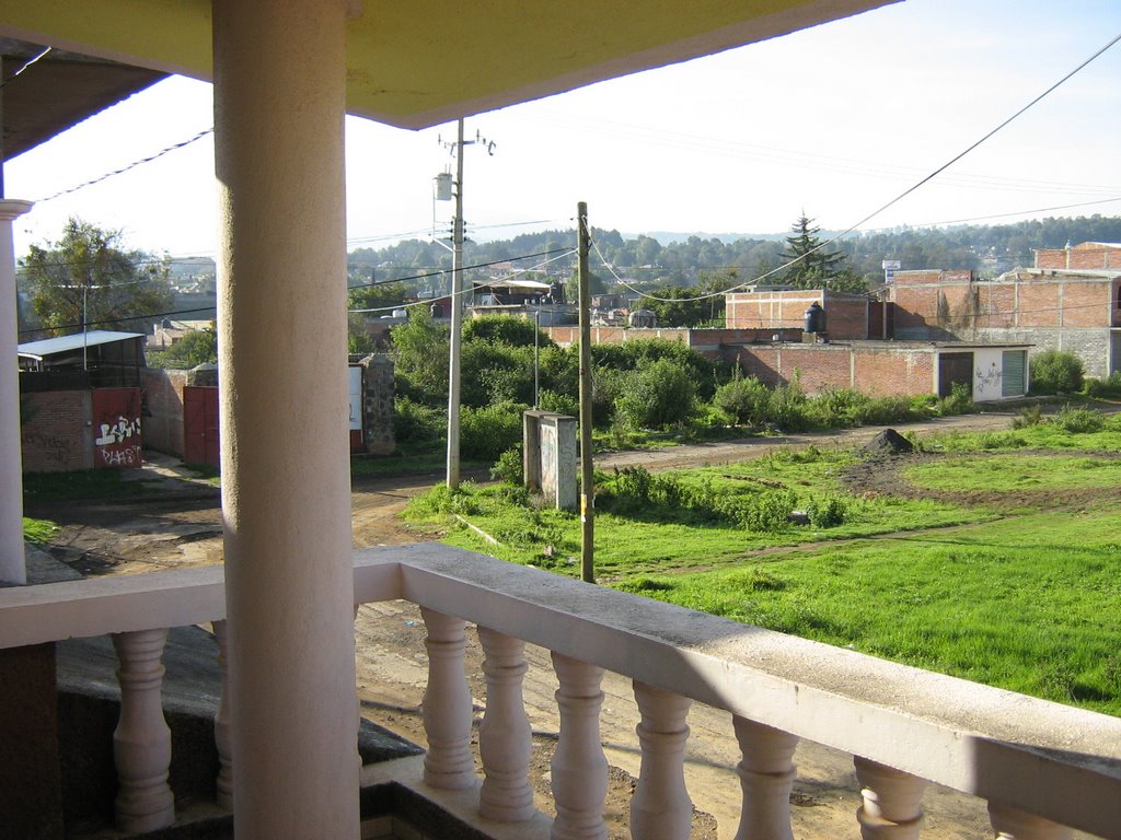 view from the balcony of mi casa