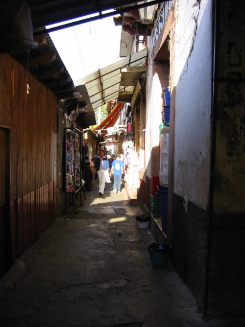 alley in Patzcuaro