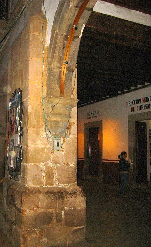 colonial construction on the Zocolo