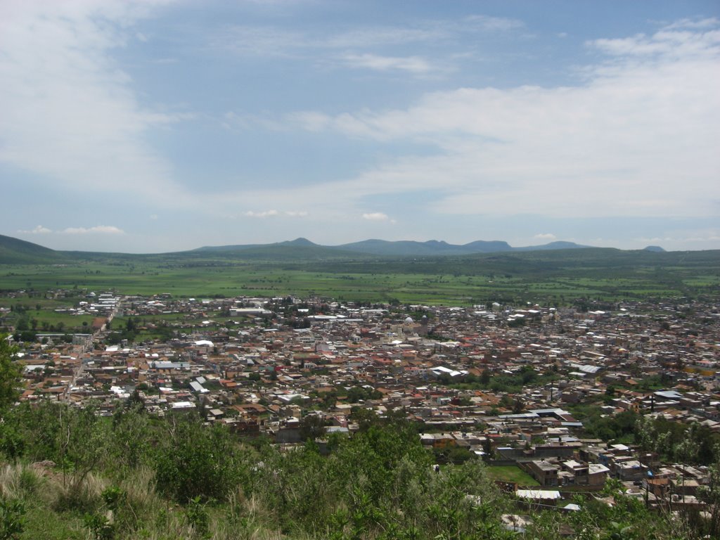 Panoramica del centro de la ciudad