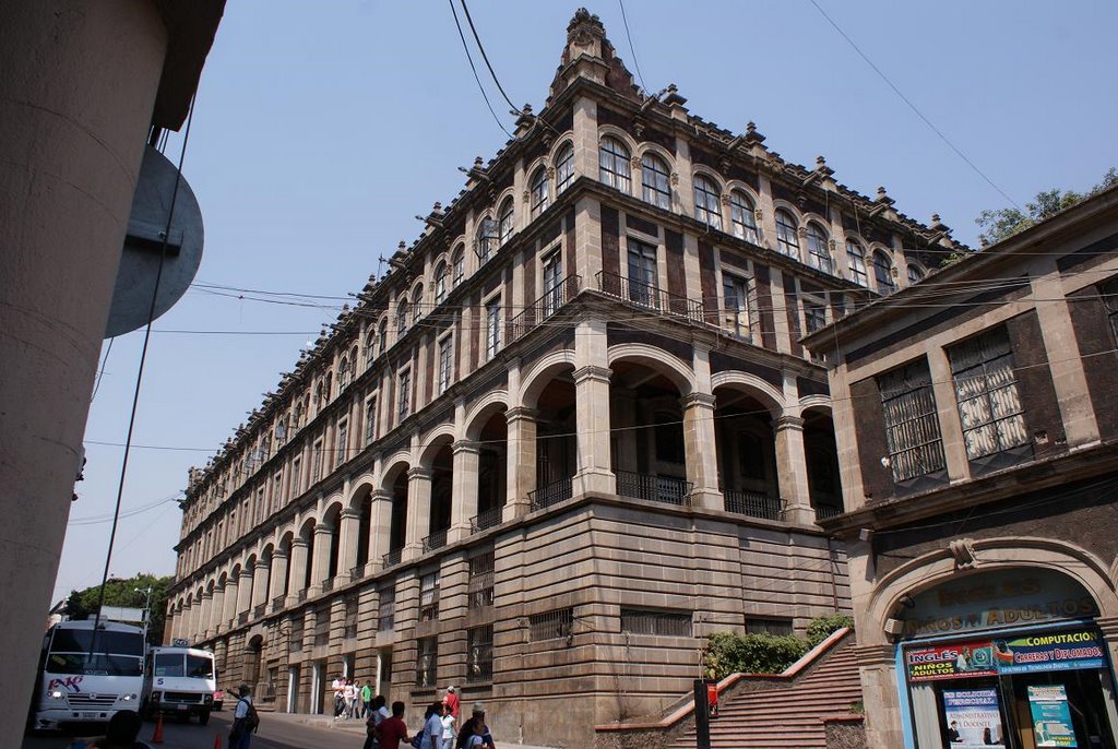 Parte trasera del Palacio de Gobierno