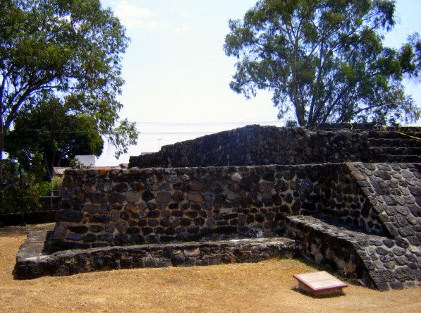 Templo de Tezcaltipoca. Teopanzolco, Morelos