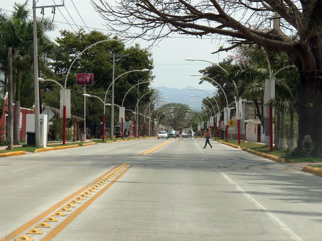 Calzada Prisciliano Sánchez recién "modernizada"