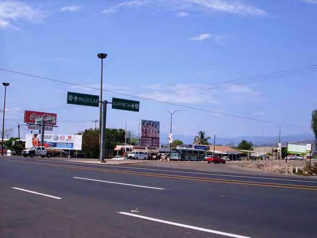 CARRETERA FED. 15 ENTRONQUE A ACAPONETA