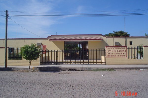 Secundaria Leyes de Reforma