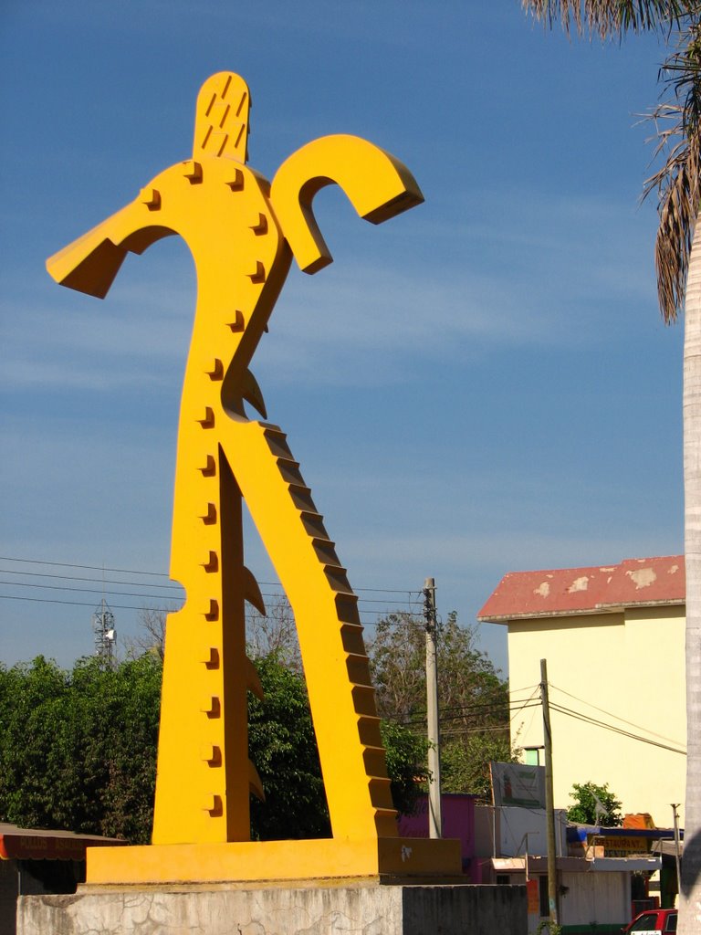 Escultura sobre la Boulevard