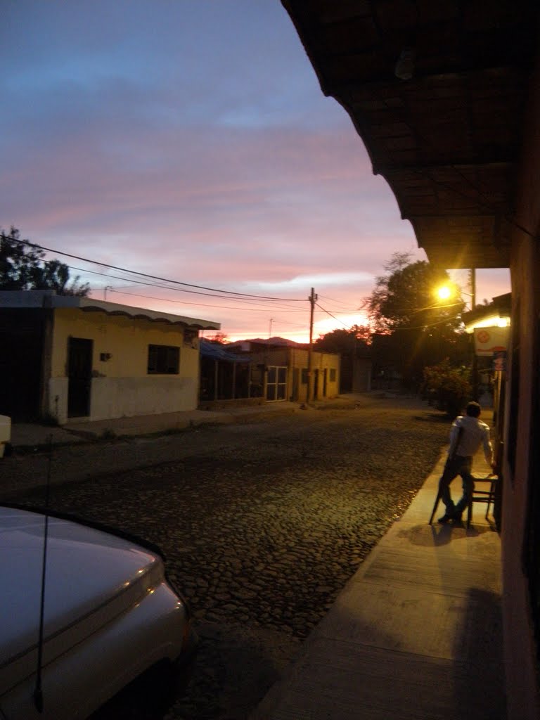 Atardecer en Compostela
