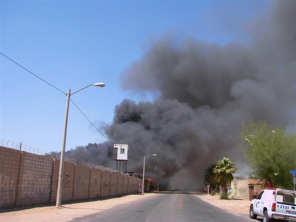 Incendio en Maquiladora 2007