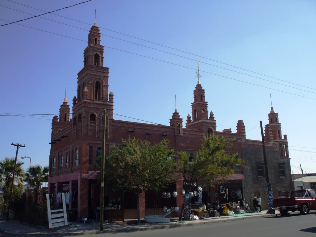 Palacete mendicante en la colonia Esperanza