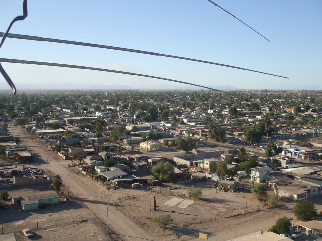 Vista al Oeste desde la torre de XE2K