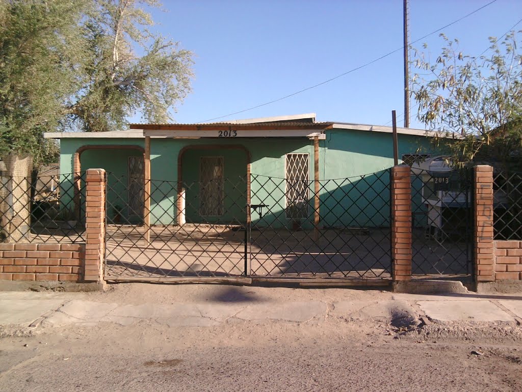 Casa verde en la Orizaba