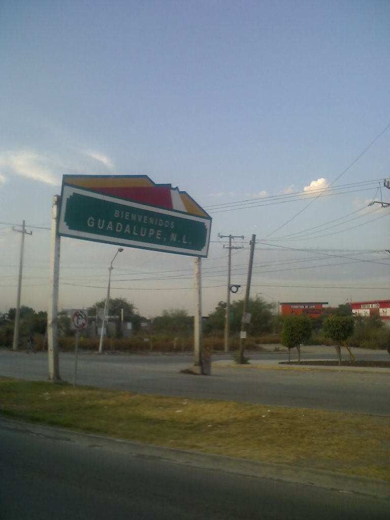 Entrada a Guadalupe N.L.