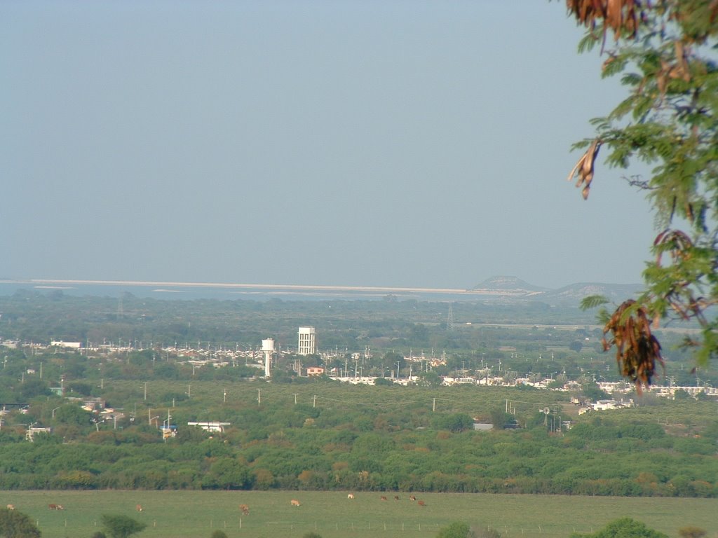Vista Presa Cerro Prieto desde Loma Tortuga