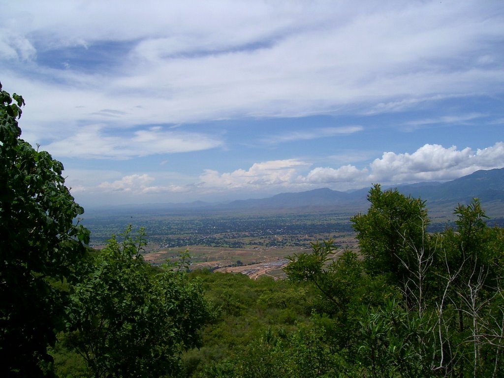 vista del valle de Oaxaca