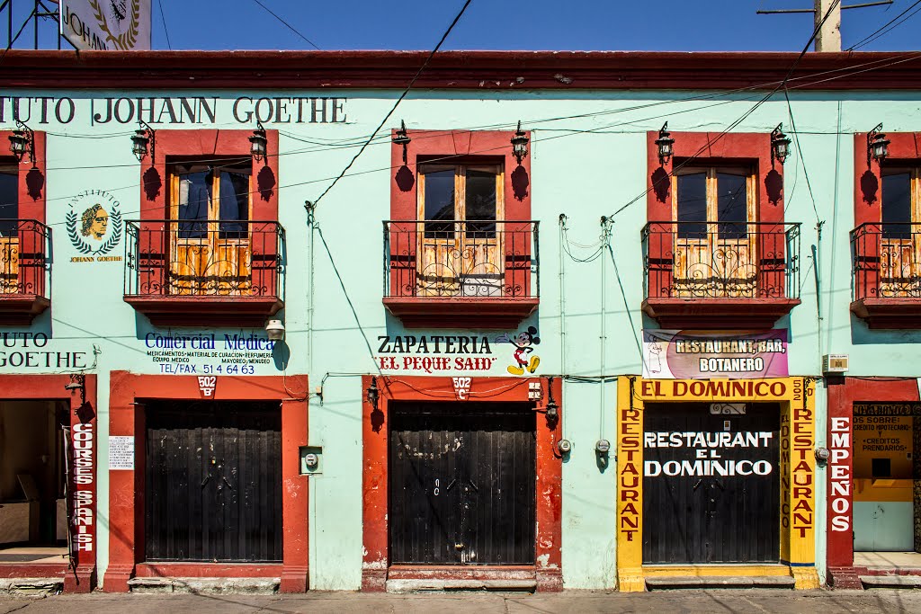 instituto johann goethe, zapateria y col, oaxaca
