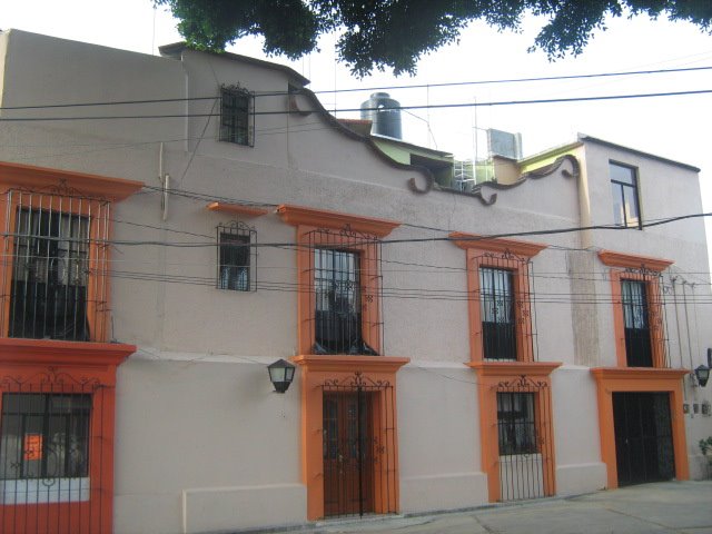 Cerca del mercado de Oaxaca.