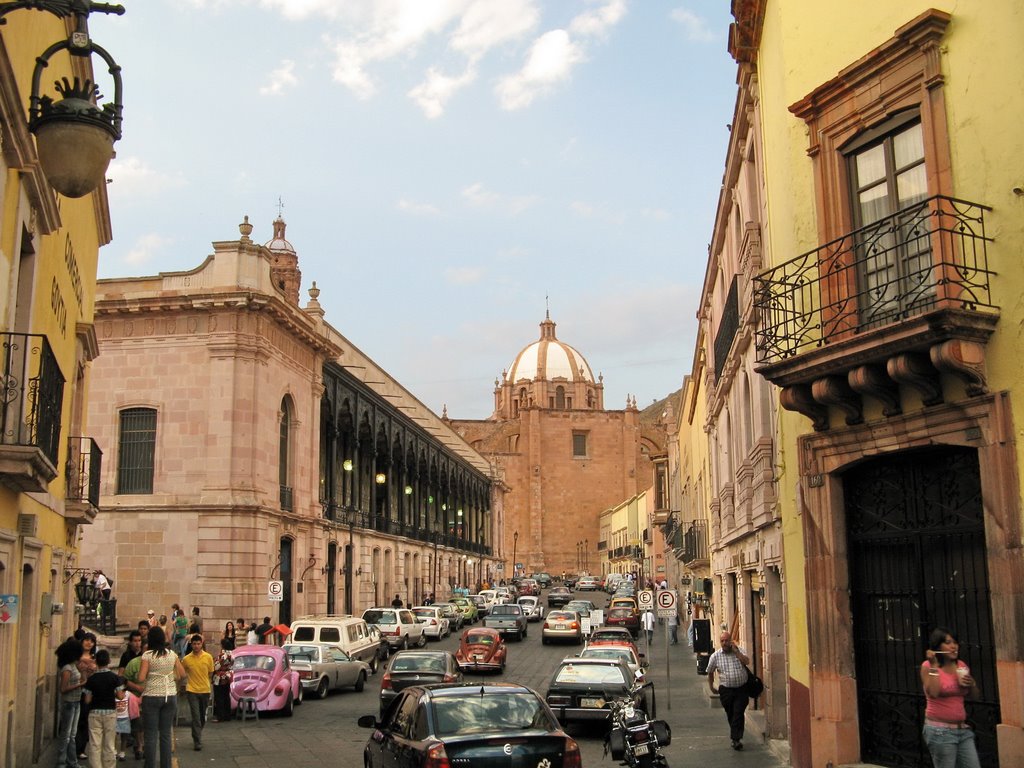 The market hall and the dome of the cathedral