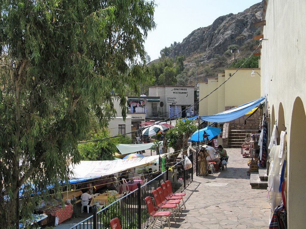 Souvenir shops on Cerro de la Bufa mountain