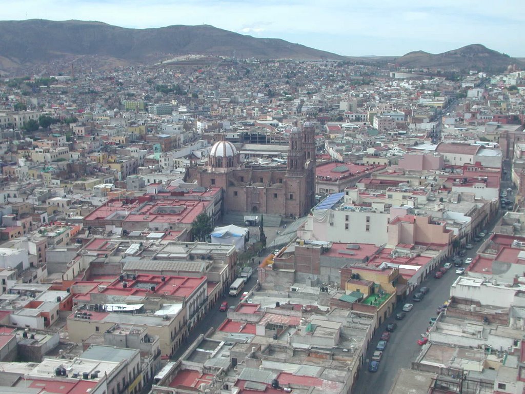 Zacatecas desde el funicular