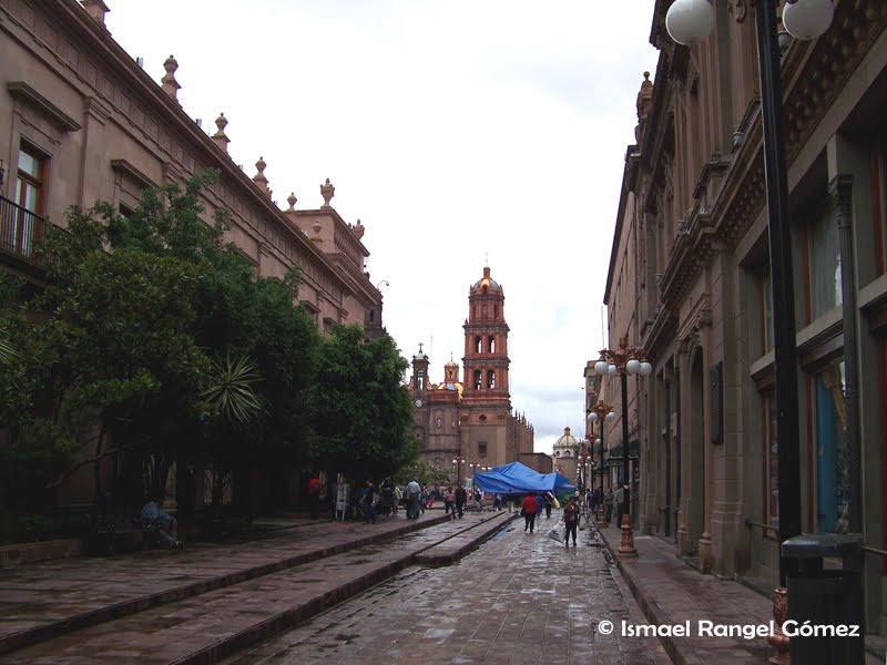 VISTA DESDE LA CALLE FRANCISCO I. MADERO, SAN LUIS POTOSÍ, S.L.P.