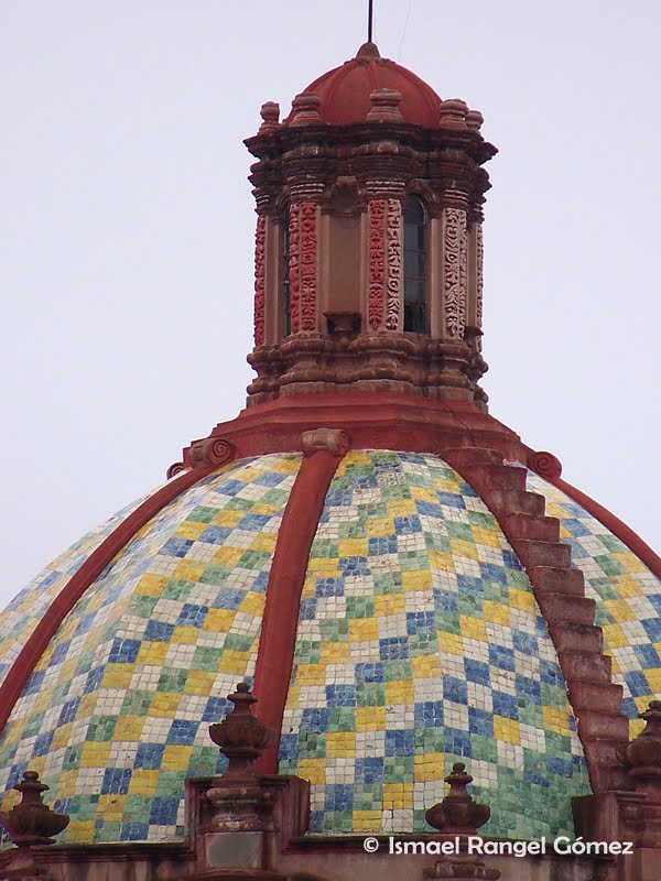 CÚPULA, TEMPLO DEL CARMEN, SAN LUIS POTOSÍ, S.L.P.