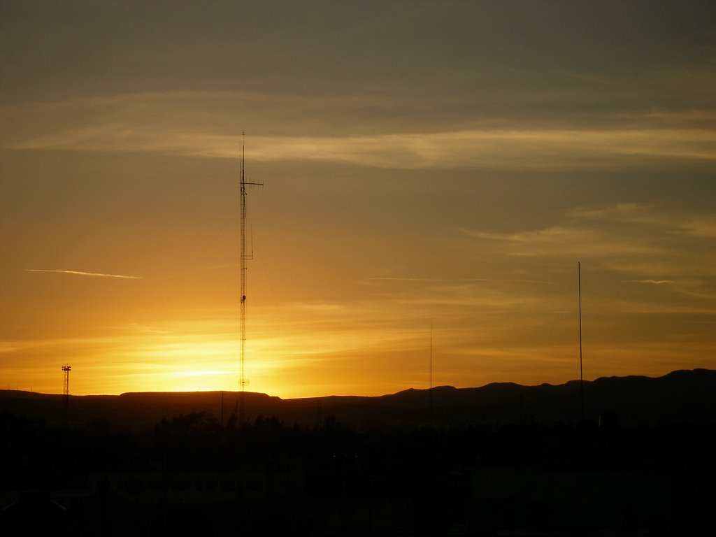 Atardecer en SLP desde hotel