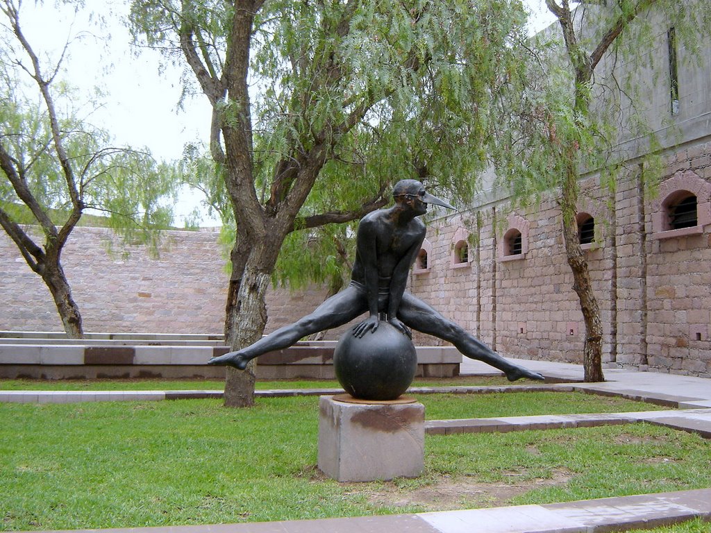 Statue at Centro Artes San Luis Potosi
