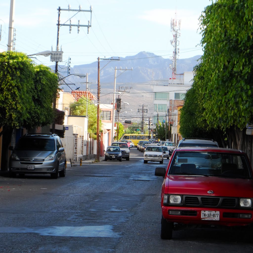 En la calle de Terrazas esquina con Cuauhtemoc