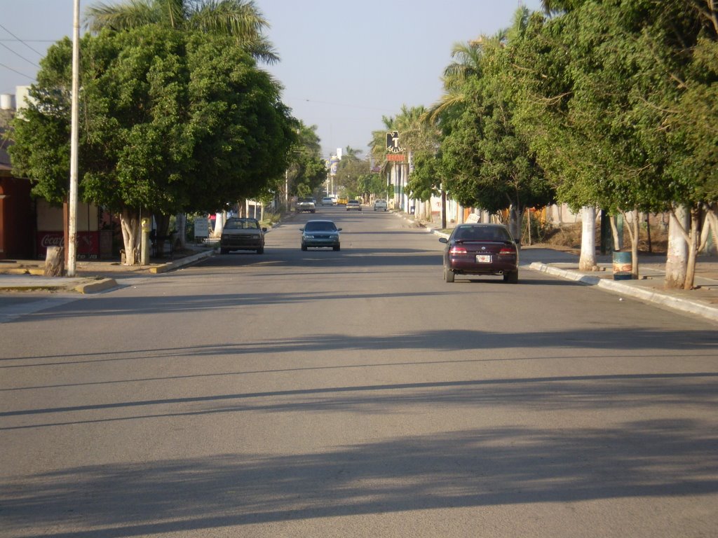 calle Obregon " salida al tapo"