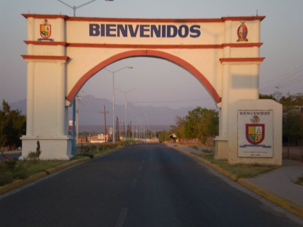 arco de bienvenida