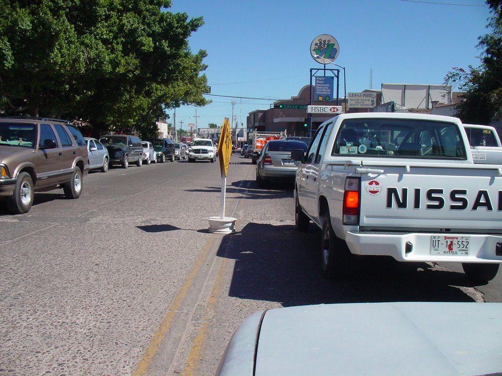 Señalamiento estorboso