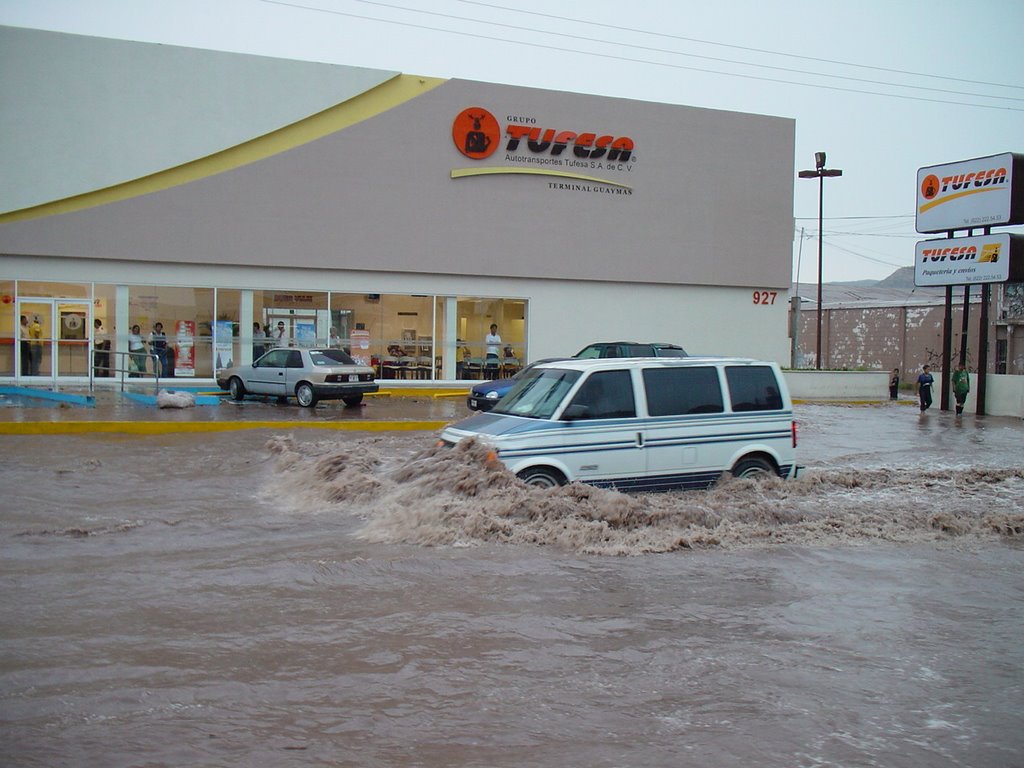 Lluvia en la Calzada