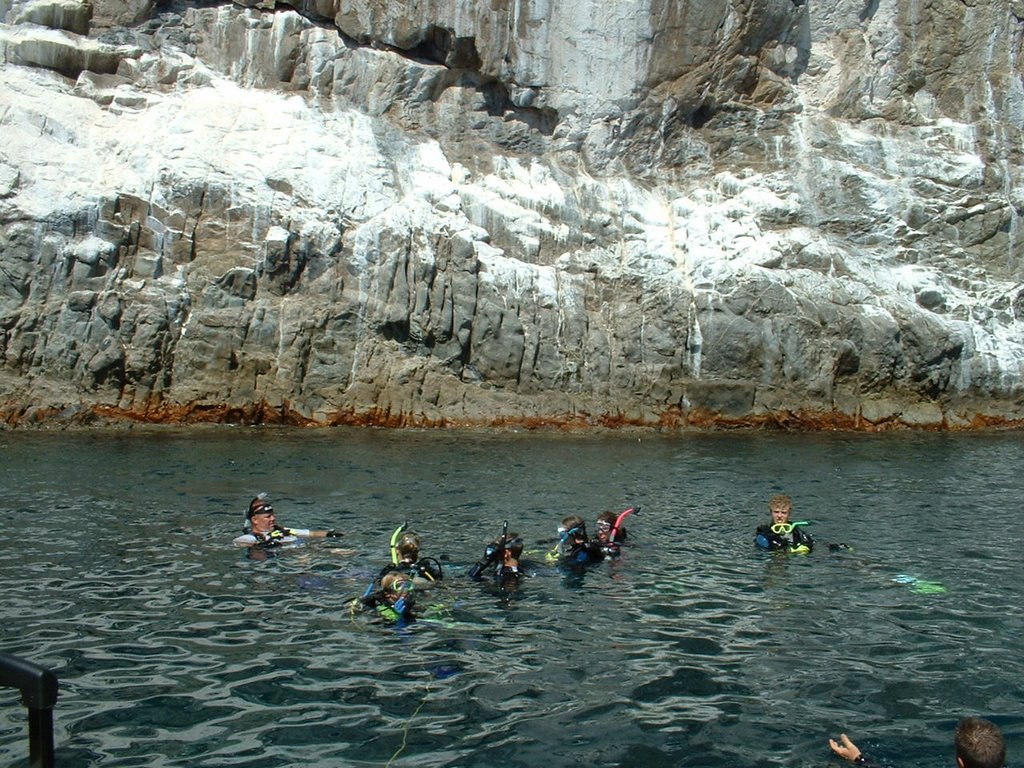Buzos en Isla San Pedro en San Carlos, Guaymas