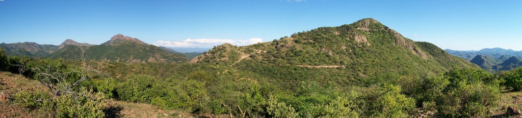 Panorama of Cerro Verde-Looking SE (Sep 24, 2006)