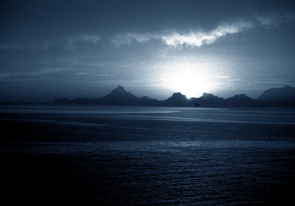 Bahía San Carlos, Sonora. 1982.
