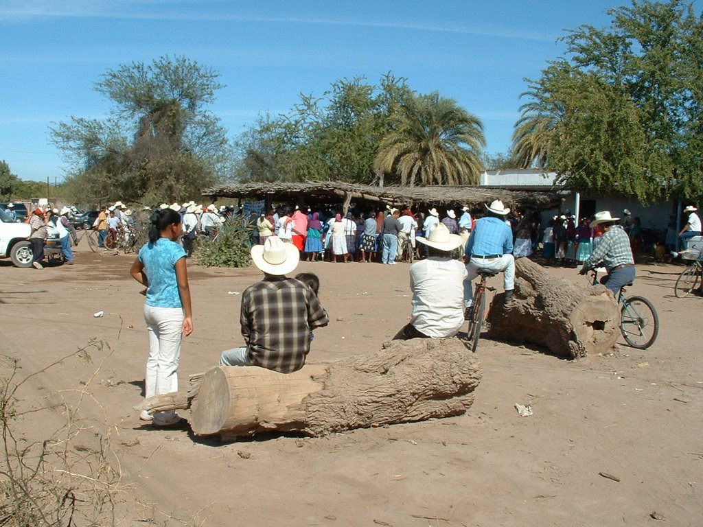 Yaquis en Pótam