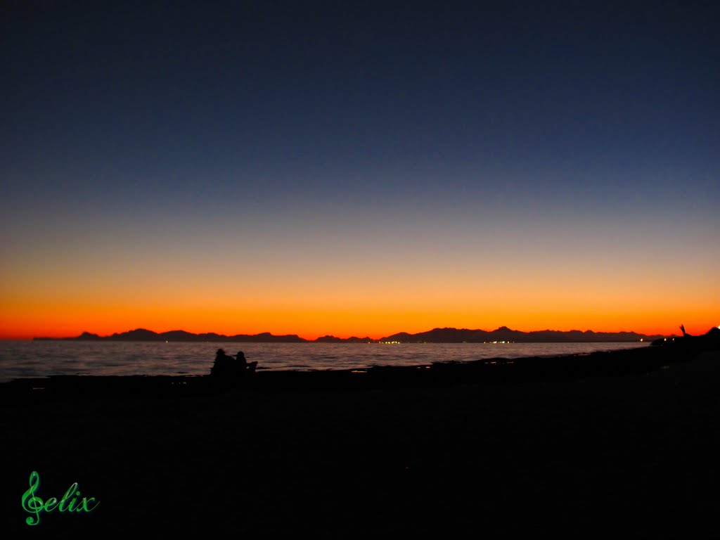 Atardecer...