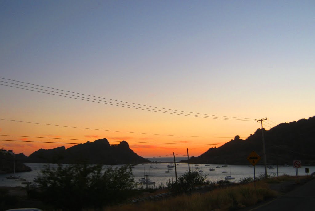 San Carlos, Sonora- Marina en el atardecer