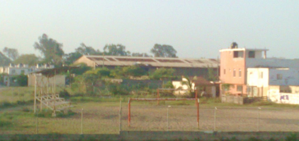 Campo de fútbol de la colonia pórticos de miramar