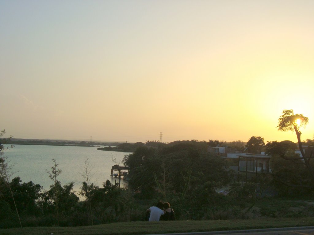 Atardecer en la Laguna del Chairel