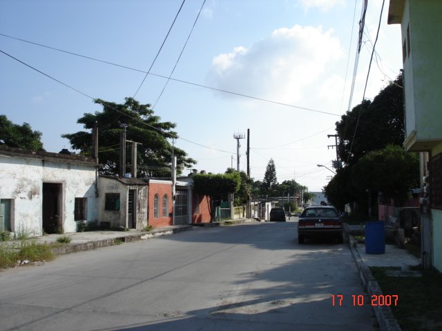 en la colonia Obrera