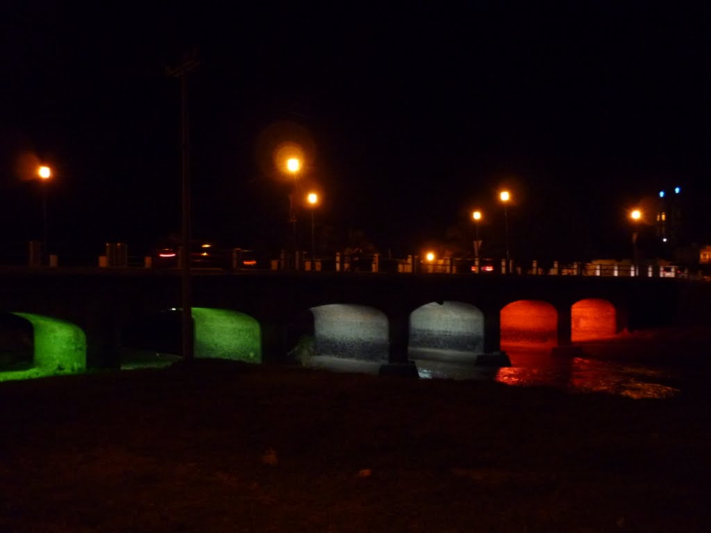 Puente viejo sobre el río Ameca
