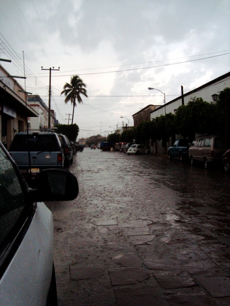 Dia lluvioso en Ameca Jalisco