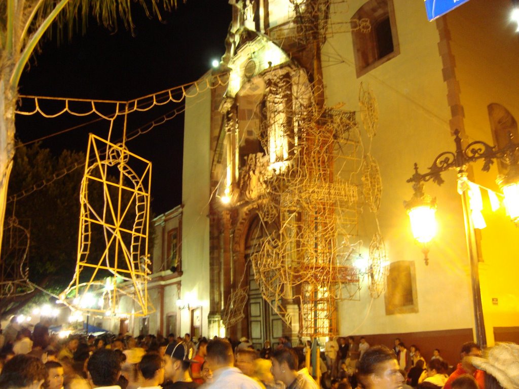 Fiestas y castillo pirotécnico...