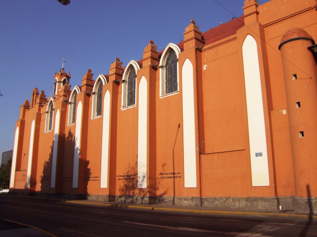Templo De Nuestra Señora Del Refugio (foto Lateral), Guadalajara, Jal.