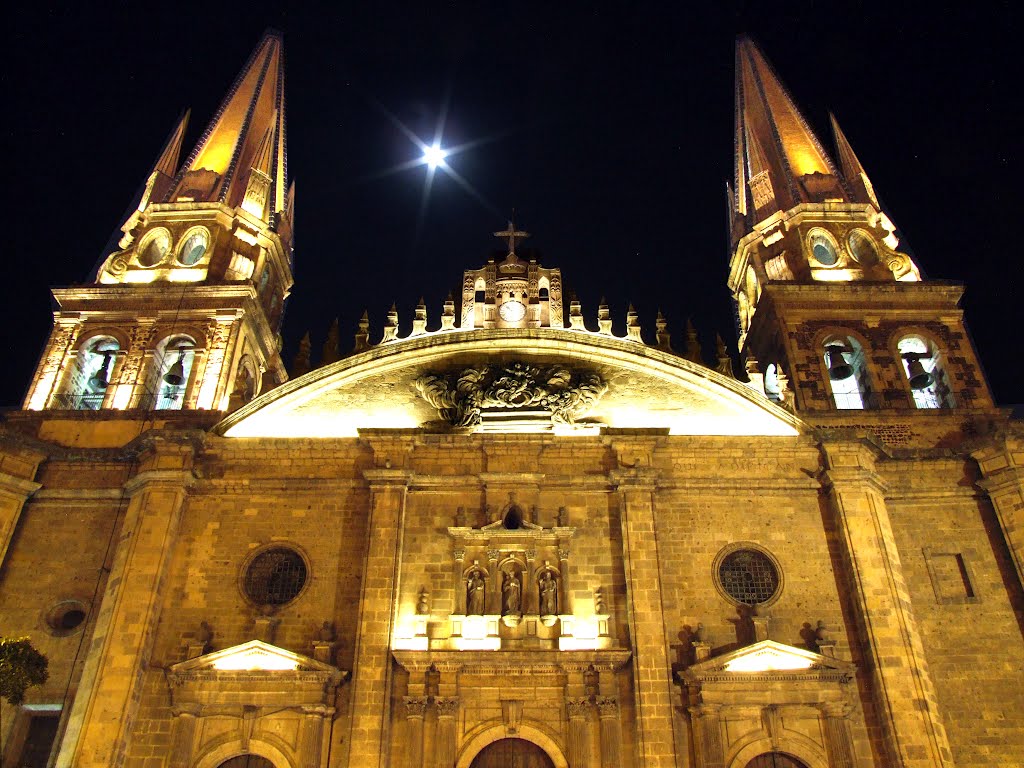 Catedral de Guadalajara Nocturna