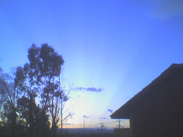 atardecer